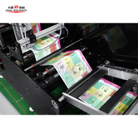 Machine d'impression flexographique de type rouleau à rouleau pour la production de labels et la ligne de conversion