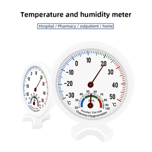 Trong Nhà Ngoài Trời Vòng Cảm Ứng Con Trỏ Đôi Quay Số Nhiệt Kế Đo Độ Ẩm Nhiệt Độ Nhiệt Độ Ẩm Meter - Product Image 2