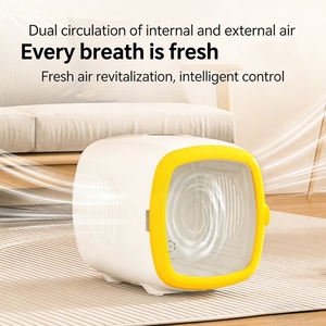 Séchoir intelligent pour animaux domestiques, en plastique, avec stérilisation, silencieux, flux d'air 6D, thermostat IA, pour chats et chiens, pour salle de bain - Product Image 2