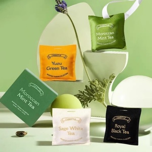 Bustine <span class=keywords><strong>di</strong></span> Tè Personalizzate OEM con Fragranza <span class=keywords><strong>di</strong></span> Menta Marocchina e Tè Verde Yuzu - Product Image 1