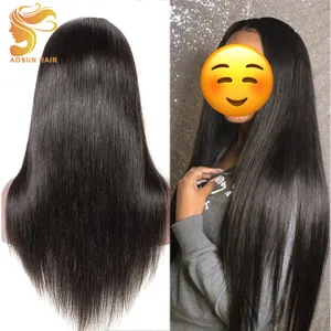 Natural Long Indian Hair Lace Front Wig, India Sexi Women Long Wig, Glueless Virgin Unprocessed Raw Indian Remy Hair Wig