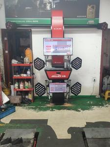 Hoàn thành thiết bị nhà để xe thiết lập với 3D Bánh Xe liên kết máy 2 màn hình, lốp Changer và Scissor Lift cho tự động sửa chữa hội thảo - Product Image 2