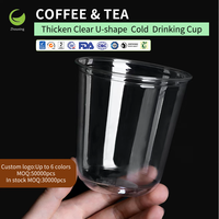 Gobelet jetable personnalisé ZFCUP, compostable, biodégradable, à usage unique, fond rond, 16 oz, avec couvercles
