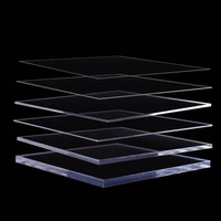 Gary Fabricant de feuilles acryliques épaisses 1mm 2mm 3mm acrylique transparent UV Acrilico Sheet PMMA Transparent Plexiglas Acrylic