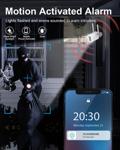 Thiết kế mới camars de seguridad wifi không dây Wifi ánh sáng bóng đèn camera Camera An Ninh - Product Image 5