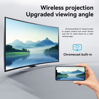 Mejor Google tvbox Amlogic S905y4 Dual Band WIFI teclado aplicaciones compatibles Net Flix certi Google TV stick Alemania Reino Unido Sudáfrica