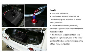 Réservoir de récupération d'huile carré robuste de <span class=keywords><strong>5</strong></span> gallons en aluminium anti-explosion pour véhicules de course et routiers - Product Image 5