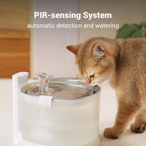 Nuova Fontana Automatica per Animali in Acciaio Inossidabile Super Silenziosa Touch all'Ingrosso Fontana d'Acqua per Gatti a Pelo Lungo Ultra Silenziosa - Product Image 4
