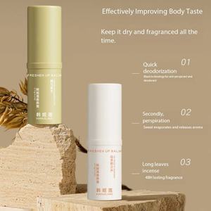 Vente en gros HANJILIAN Série de <span class=keywords><strong>baume</strong></span> pour le corps déodorant frais et non collant élimine les odeurs corporelles parfum solide longue durée pour les aisselles - Product Image 5