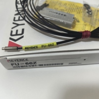 Capteur à fibre optique haute puissance KEYENCE FU-67G Thrubeam, 1800 mm, résistant aux produits chimiques, câble fixe de 5 m pour FU67G