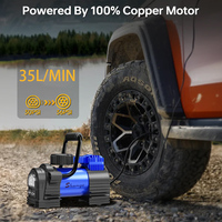 12V DC Metal Mini Portable Digital Display Electric Tire Inflator Tire Pressure Monitor CE Certified 1 Year Warranty for Car/MPV
