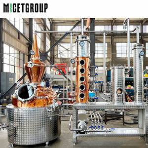 500l तांबा आसवन उपकरण संयुक्त गिन व्हिस्की वोडका डिस्टिलरी कॉपर अभी भी पॉट अल्कोहल डिस्टिलिंग सिस्टम - Product Image 2