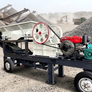 Trituradora de Mandíbulas Portátil con Criba, Capacidad Máxima de 60 t/h, Uso en Minería y Canteras, Fácil Operación, Larga Vida Útil - Product Image 1