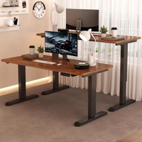 Bureau de travail électrique personnalisable avec un seul moteur, cadre de table d'ordinateur intelligent, support de jeu électrique, traitement personnalisé