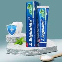 Dentifrice naturel à base de plantes le plus vendu du fabricant, menthe fraîche adulte, nettoyage en profondeur, effets éclaircissants, échantillon gratuit pour hôtels
