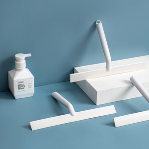 T-Type Glass Squeegee White TPR Window Cleaner For Glass Bathroom Tile Floor - Product Image 2