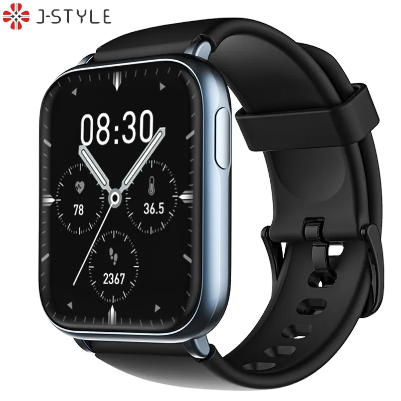 Smart Watch Trend 1.8 pouces grand écran montres de sport entièrement tactiles avec surveillance de la température SpO2 reloj 2023 montre intelligente