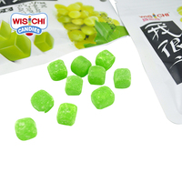 Paquet de mini bonbons gommes 22 pièces, saveur de fruit, hale, confiserie en forme de cube, régime