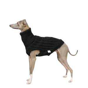 Suéter de Cuello Alto para <span class=keywords><strong>Galgo</strong></span> <span class=keywords><strong>Italiano</strong></span> - Suéter de Punto Suave de Diseño, Chaleco Cálido de Color Sólido para Todas las Estaciones para Whippets - Product Image 4