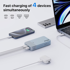 Batería <span class=keywords><strong>Externa</strong></span> de 20000mAh y 65W, Cargador Portátil Rápido para Teléfono Móvil, Laptop, MacBook, Dell, Pad, <span class=keywords><strong>iPhone</strong></span> 17, 16, 15, <span class=keywords><strong>14</strong></span> - Product Image 5