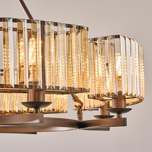 <span class=keywords><strong>Lampadari</strong></span> moderni di lusso in cristallo nordico francese a forma di <span class=keywords><strong>lampadari</strong></span> a ciondolo con luci di cristallo di personalità - Product Image 3