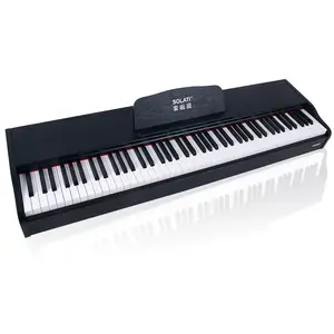 Fabrika outlet sıcak satış SOLATI abanoz 88 tuşları dokunmatik duyarlı elektrik dijital piyano