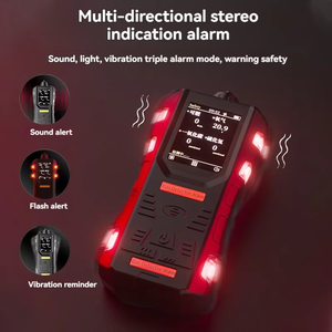 Xách tay <span class=keywords><strong>Gas</strong></span> Detector H2S tập thể Detector thiết bị cho bàn thờ và dễ cháy <span class=keywords><strong>gas</strong></span> CO2 phát hiện rò rỉ phân tích khí - Product Image 3
