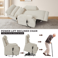 Fauteuil releveur multifonctionnel contemporain pour les soins aux personnes âgées