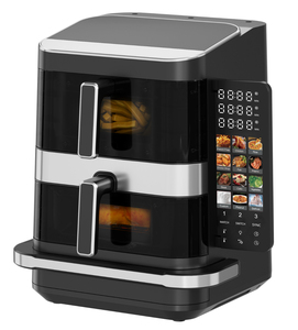 Nuevo Horno <span class=keywords><strong>Freidora</strong></span> de <span class=keywords><strong>Aire</strong></span> Multifunción de Estilo Moderno 2026 con Dos Recipientes Separados de <span class=keywords><strong>7</strong></span> y 10 <span class=keywords><strong>Litros</strong></span> y Pantalla a Color - Product Image 4