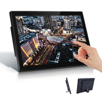 Tablet industri RK3588, 23.6 inci layar sentuh 10 poin tablet android dipasang di dinding