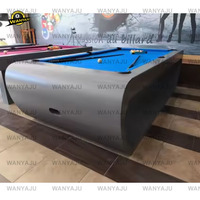 2025 Wanyaju Factory Tables de billard multi-jeux avec bancs 7FT 8FT 9FT Wood 3in1 Ensemble de tables de billard américain de qualité supérieure personnalisable
