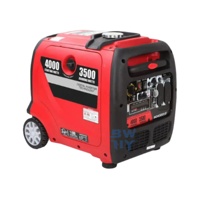 Générateur silencieux à onduleur refroidi par air, 3KW 3800W/4000W, faible consommation, personnalisable, directement de l'usine, approvisionnement original d'usine