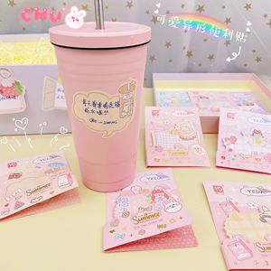Ins Pocket <b>Sticky</b> <b>Notes</b>, Cute Irregular Shape Memo <b>Note</b> Paper Decorative Message Stickers Stationery Wholesale - Product Image 4