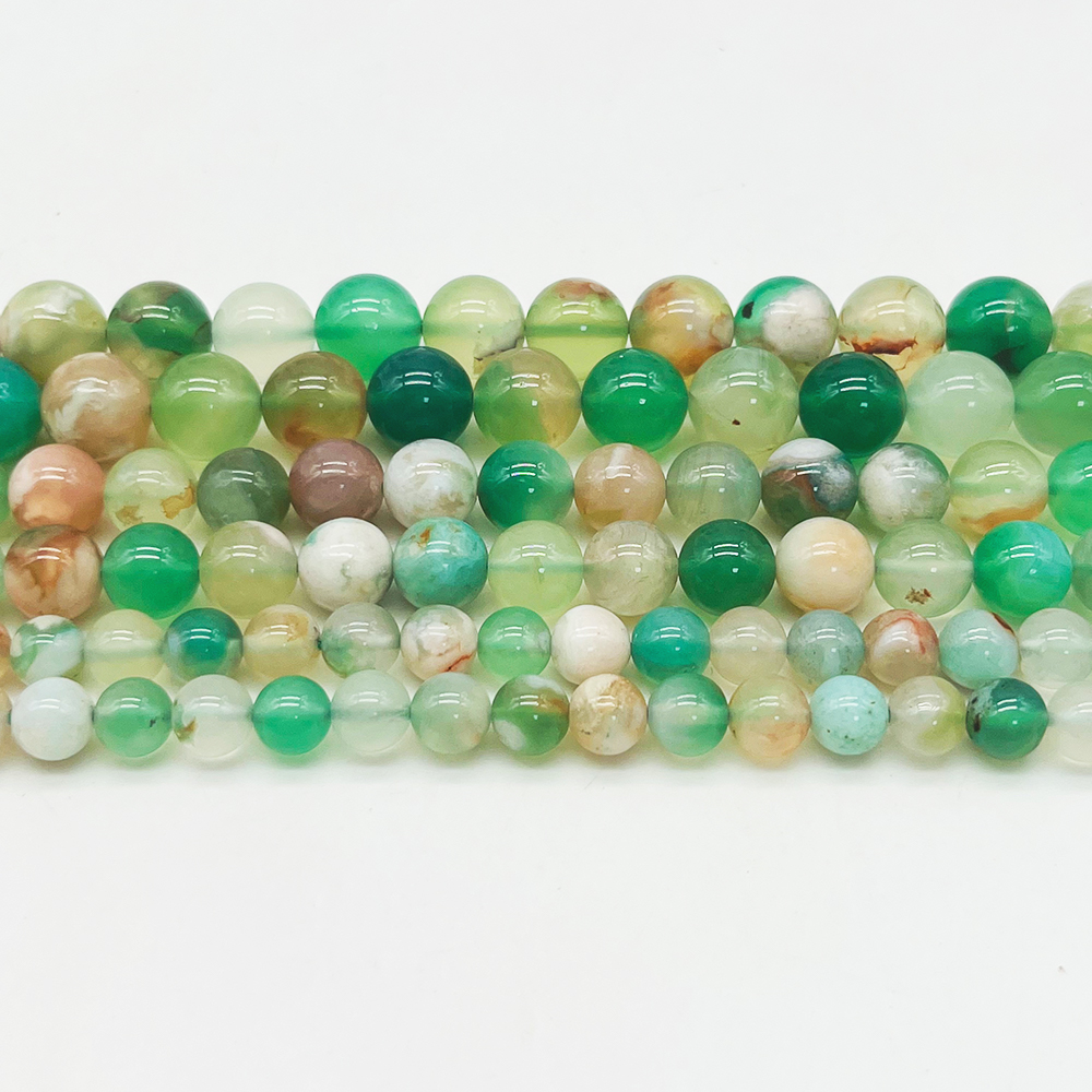 Agate de sakuna verte
