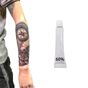 Crème de Récupération Bio pour Tatouages – Formule Naturelle Blanche Contre les Rougeurs et Gonflements Post-Tatouage pour Encre de Tatouage - Product Image 5