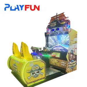 PlayFun สวนสนุกเชิงพาณิชย์ในร่มกีฬาผู้เล่น 2 คนเครื่องเกมยิงปืนจําลองแอลซีดีวิดีโออาร์เคด