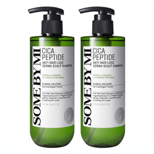 Mi Cica Peptide Anti-Caduta Capelli Shampoo Derma Scalp 285ml 2 Pezzi Scontati Maschera Liquida per Capelli - Product Image 1