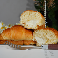 Croissants fraîches de la marque Hi SAM, 75g, aux 5 saveurs : Caramel, Chocolat, Fraise, Noisette, Vanille - Boîte de gâteaux - Meilleures ventes
