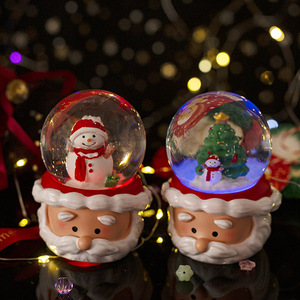 Christmas Snowman <strong>Mini</strong> Water <strong>Balloon</strong> Children's Toys Holiday Gift Desktop Decoration Snowball Resin Crafts Ornaments - Product Image 1