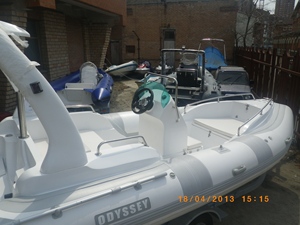 Barcos de lujo hypalon, certificado CE, Corea, pvc, costilla RIB580, a la venta - Product Image 4