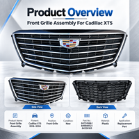 Grille de calandre avant MIAOCHE pour XT5 2016-2024 en plastique 84724566, nouvelle, ajustement universel, garantie de 3 mois