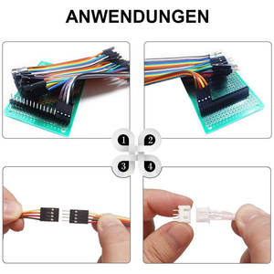 Juego de Alicates de Crimpado para Terminales JSTXH2.54 DuPont, Alicates de Crimpado de Acero Multifuncionales Mini Portátiles - Product Image 4