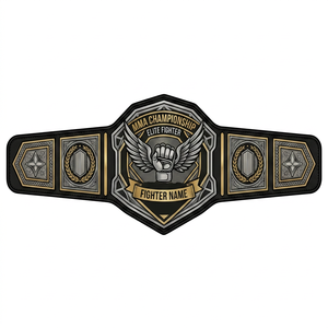 เข็มขัดแชมป์โลกศิลปะการต่อสู้แบบผสมผสาน (MMA) ระดับโลก แบบกำหนดเองได้ สำหรับนักสู้ชั้นยอด ขนาดผู้ใหญ่ - Product Image 1