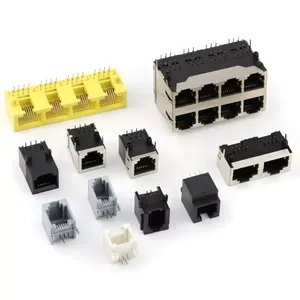 RJ45 <span class=keywords><strong>Jack</strong></span> 6pins PCB-6P6C nữ RJ45 <span class=keywords><strong>Jack</strong></span> <span class=keywords><strong>RJ11</strong></span> ổ cắm kết nối - Product Image 4