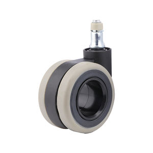 <span class=keywords><strong>Roulettes</strong></span> pivotantes en plastique PU <span class=keywords><strong>de</strong></span> haute qualité <span class=keywords><strong>de</strong></span> 2,5 po (60 mm) <span class=keywords><strong>sans</strong></span> <span class=keywords><strong>frein</strong></span> <span class=keywords><strong>pour</strong></span> chaise <span class=keywords><strong>de</strong></span> <span class=keywords><strong>bureau</strong></span>, maison, salon, salle à manger et atelier - Product Image 1