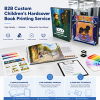 Impresión de Libros de Cuentos Infantiles a Todo Color Personalizados, Libro Educativo de Tapa Dura