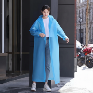 Impermeabile portatile tipo cappotto G & G materiale EVA comodo impermeabile - Product Image 1