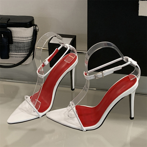 New Summer Beach Shoes for Women Sexy <b>Pointed</b> High Heel Sandals Pumps Zapatos De Mujer - Product Image 2