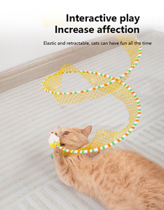 Vente en gros Jouet interactif pour chat Tunnel pliable amusant en plastique et matériau pour animaux de compagnie pour chat/ - Product Image 5