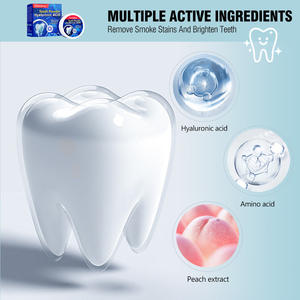 Vente en gros de poudre dentaire à l'<span class=keywords><strong>acide</strong></span> <span class=keywords><strong>hyaluronique</strong></span> multi-usages accessoire de blanchiment des dents pour le nettoyage des taches dentaires - Product Image 5